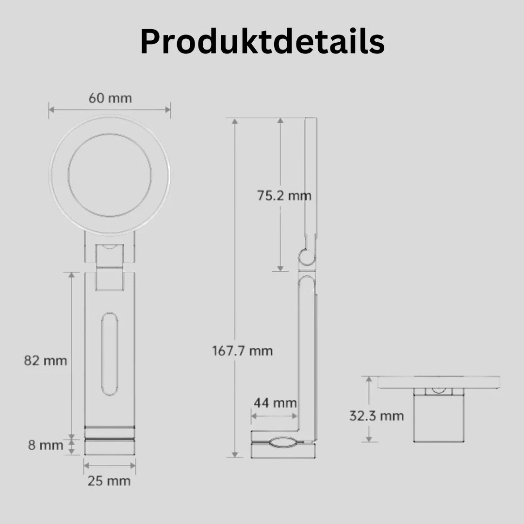 KOMPAKTER 360° TRAVEL HOLDER