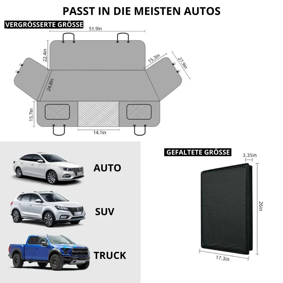 DogsTravel™ - Stabiler Autositzbezug