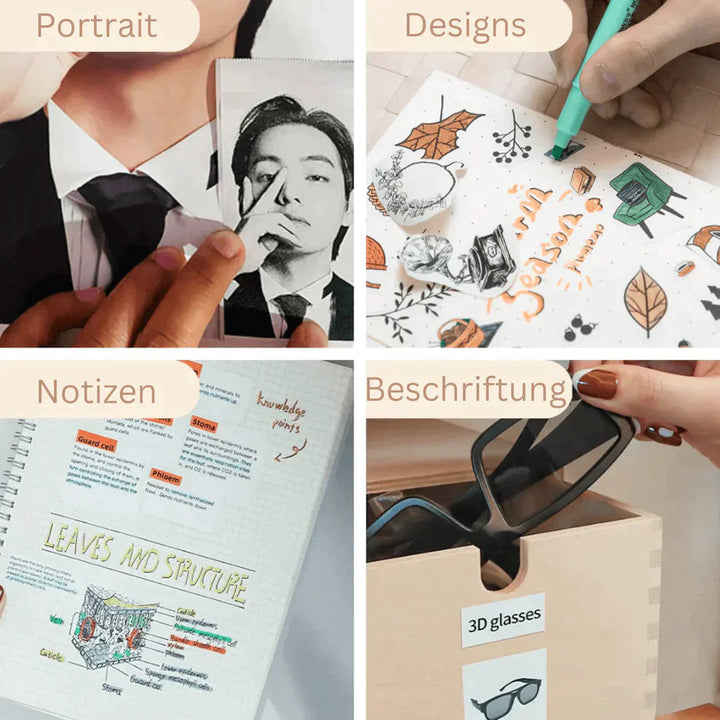 Mini Pocket Printer- Jederzeit Einsatzbereit!